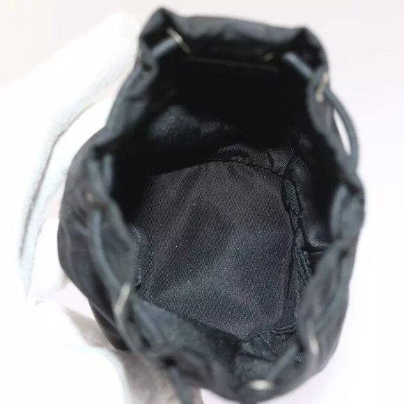 PRADA Pouch Nylon Black Auth bs8923 - Picture 3 of 16